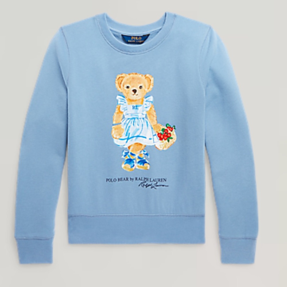 Ralph Lauren bear crew sweatshirt